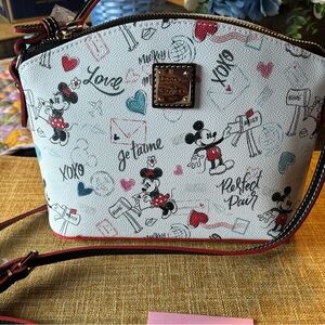 NWT Dooney Disney Sweetheart Crossbody
